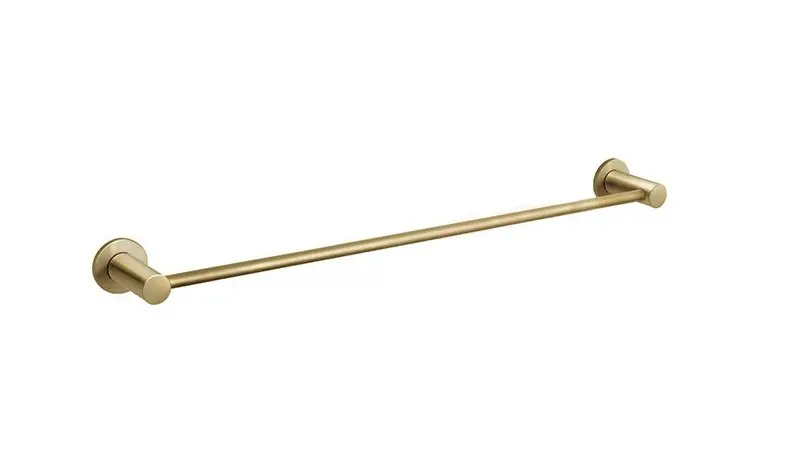 Novaservis Ferro Smile - dvieļu turētājs, garums 45 cm, birstēts zelts ASM07BG