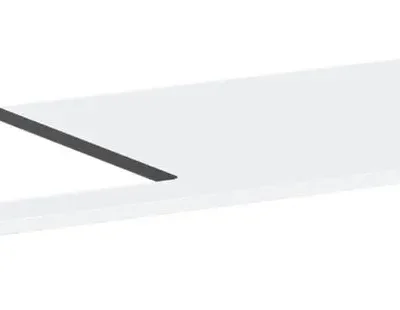 Hansgrohe Xilesa E - izlietnes plātne, 138x55 cm, izgriezums pa kreisi, balta matēta 54272700