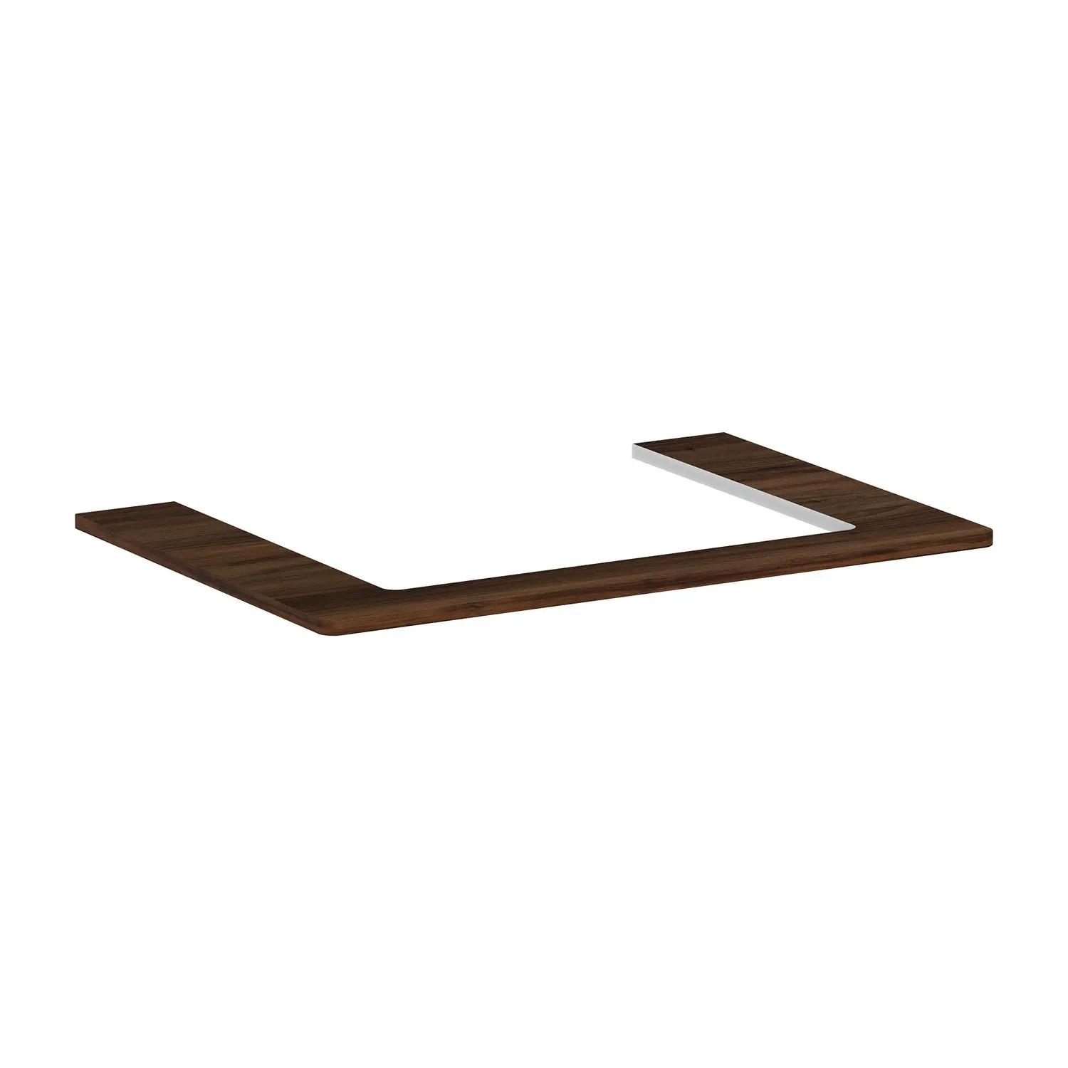 Hansgrohe Xelu Q - izlietnes virsma 78x55 cm, izgriezums vidū, tumšs valrieksts 54109630