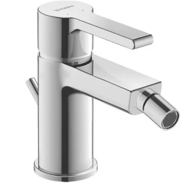 Duravit B.2 - stāvošs bidē maisītājs ar izteku, hromēts B22400001010