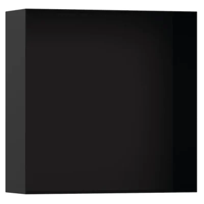 Hansgrohe XtraStoris Minimalistic - sienas niša. 30x30x10 cm, matēti melns 56073670