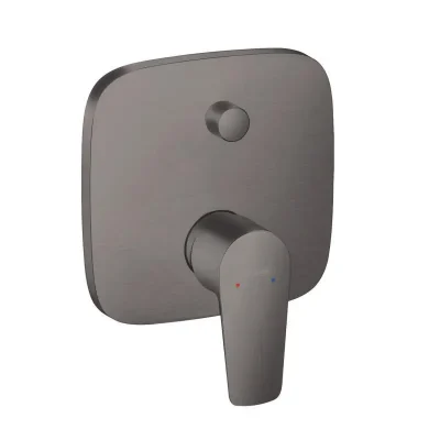 Hansgrohe Talis E - vannas maisītājs - zemapmetuma, birstēts melns hroms 71745340