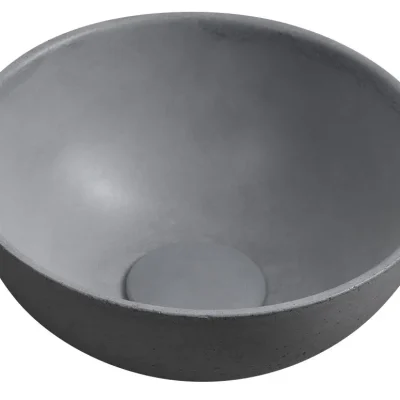 Sapho Small - uzliekamā roku mazgājamā izlietne, diametrs 26 cm, bez pārplūdes, pelēka MR26017