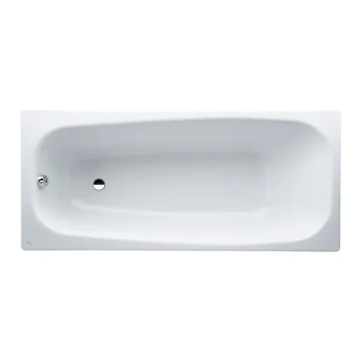 Laufen Moderna Plus - iebūvējamā tērauda vanna, 160x70x40 cm, balta H2251400000401