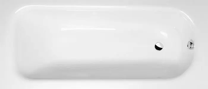 Polysan vannas - Taisnstūra vanna LAURA, 160x70x39 cm, balta 24611