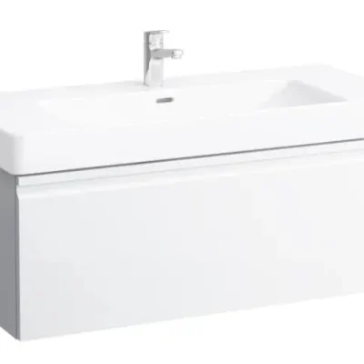 Laufen Pro S - izlietnes skapītis, 101x45x39 cm, 1 atvilktne, balts matēts H4835520964631