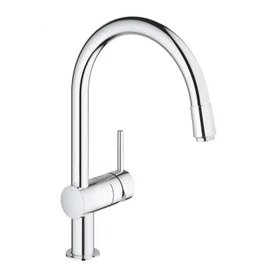 Grohe Minta - virtuves izlietnes vienas sviras maisītājs, hromēts 3291800E