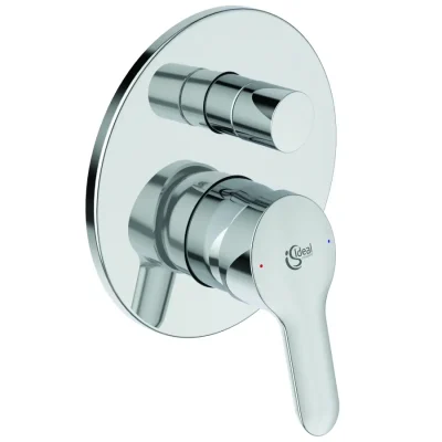 Ideal Standard Alpha - vannas maisītājs - zemapmetuma, ar iebūvējamo korpusu, hroms A7185AA