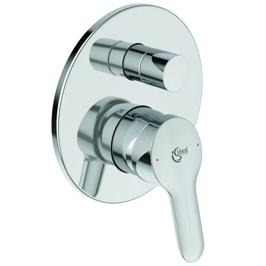 Ideal Standard Alpha - vannas maisītājs - zemapmetuma, ar iebūvējamo korpusu, hroms A7185AA