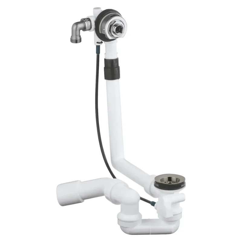 Grohe Talentofill - pildīšanas, noteces un pārplūdes komplekts, Hard Graphite birstēts 28990AL0