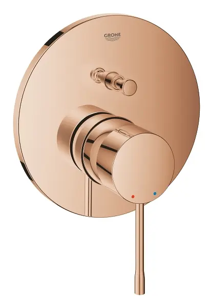 Grohe Essence - zemapmetuma maisītājs 2 patērētājiem, Warm Sunset 24058DA1