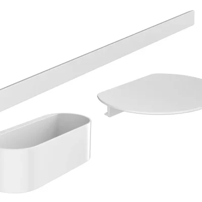 Hansgrohe WallStoris - vannas istabas aksesuāri, matēti balta 27966700
