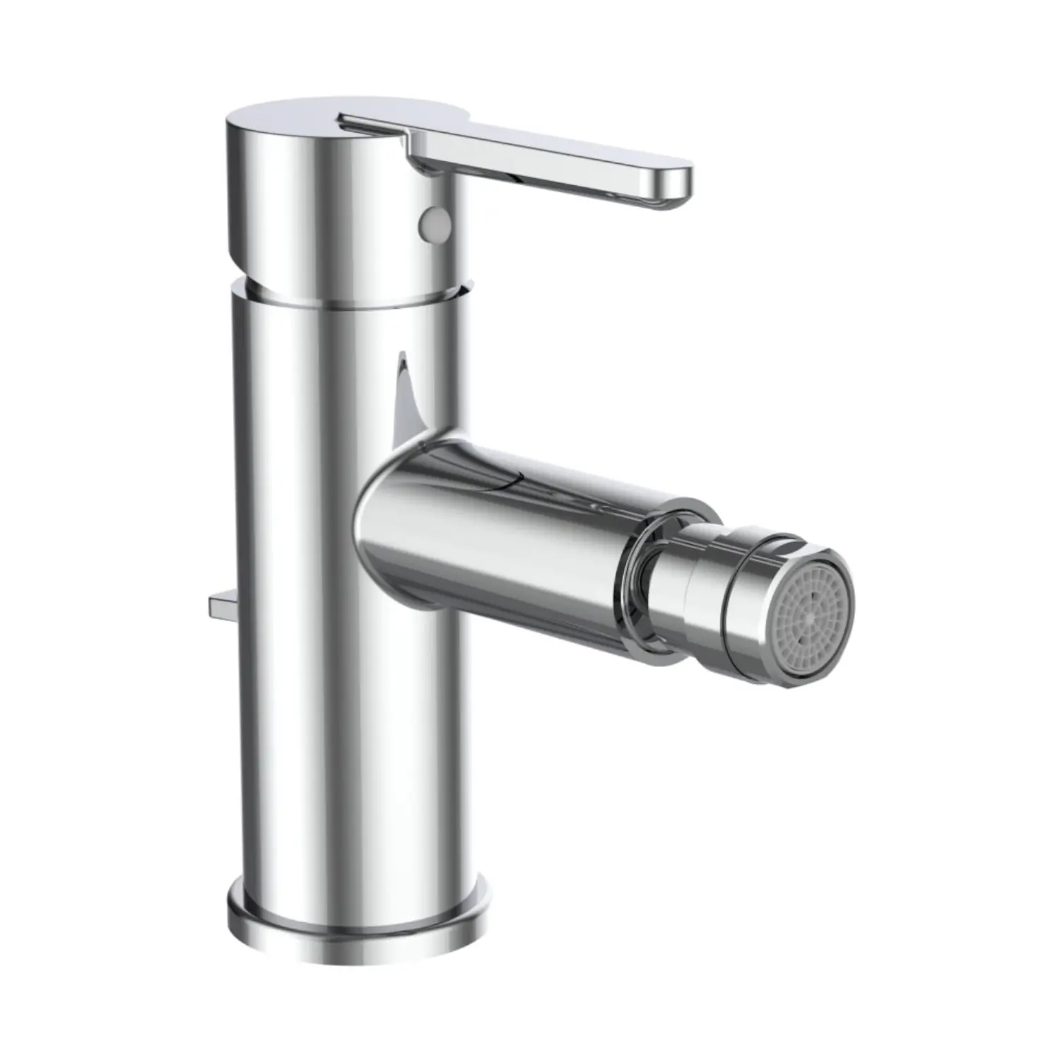 Laufen Lua - bideta maisītājs ar noteci, hromēts H3410810041141