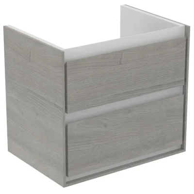 Ideal Standard Connect Air - Izlietnes skapītis 58x41x52 cm, pelēks ozols/balts matēts E1605PS