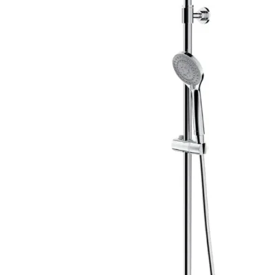 OMNIRES Y - dušas komplekts ar vannas termostatu, diametrs 25 cm, 5 strūklas veidi, hroms Y1234ALCR