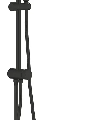 Grohe Vitalio Start - dušas komplekts bez maisītāja, diametrs 25 cm, 2 strūklas veidi, matēti melns 266802431