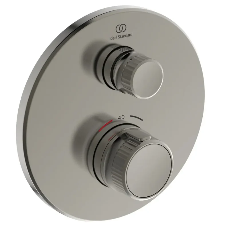 Ideal Standard CeraTherm Navigo - termostatisks dušas maisītājs, zemapmetuma, Siver Storm A7295GN