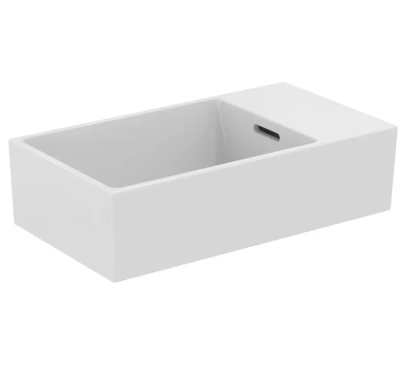 Ideal Standard Extra - uzliekamā rokas izlietne 45x25 cm, ar pārplūdi, bez krāna cauruma, balta T392401