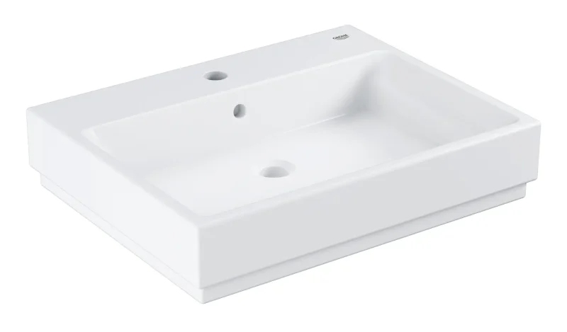 Grohe Cube Ceramic - izlietne ar pārplūdi, 60x49 cm, PureGuard, Alpu balta 3947700H