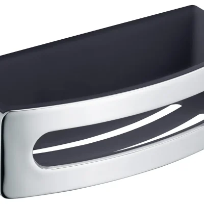 Keuco Elegance - plauktiņš, garums 24 cm, antracīts/hroms 11658010001