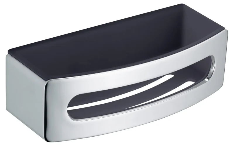 Keuco Elegance - plauktiņš, garums 24 cm, antracīts/hroms 11658010001
