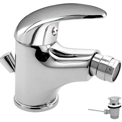 Novaservis Metalia 55 - bideta maisītājs ar noteces komplektu, hroms 55011,0