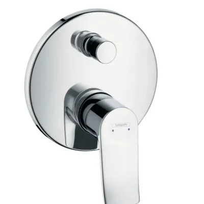 Hansgrohe Metris New - vannas vienas sviras maisītājs, zemapmetuma montāža, hroms 31487000