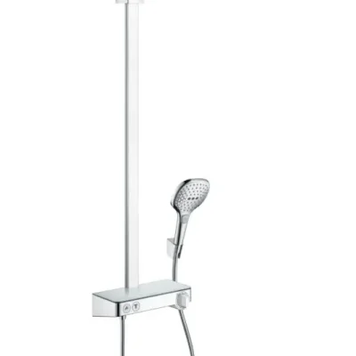 Hansgrohe Raindance Select E - dušas kolonna ar termostata maisītāju ShowerTablet, 30 cm, 2 strūklas, hromēta 27126000