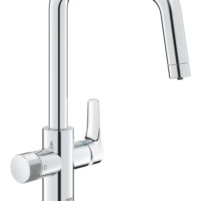 Grohe Blue Pure - virtuves izlietnes maisītājs Eurosmart ar filtra funkciju, hroms 30583000