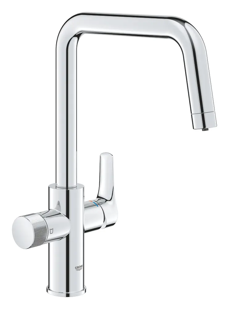 Grohe Blue Pure - virtuves izlietnes maisītājs Start ar filtra funkciju, hroms 30595000