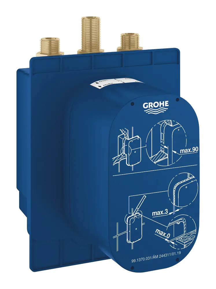 Grohe montāžas elementi - montāžas korpuss elektroniskam dušas maisītājam 36458000