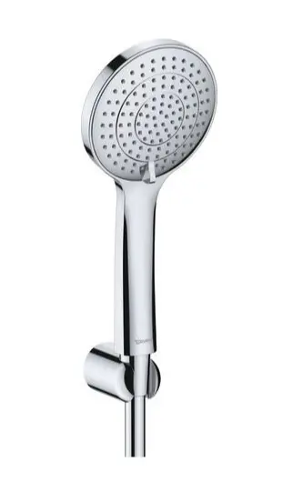 Duravit dušas - rokas dušas komplekts, turētājs un šļūtene, 3 strūklas veidi, hroms UV0712002010