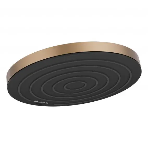 Hansgrohe Pulsify S - galvas duša 260, 1 strūklas veids, EcoSmart, birstēts bronzas tonis 24141140