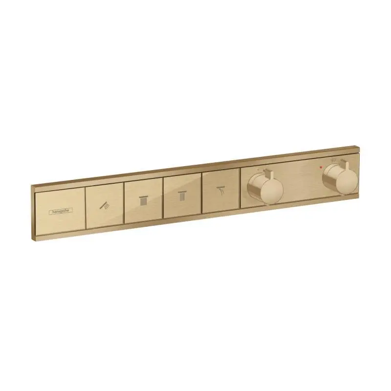 Hansgrohe RainSelect - zemapmetuma maisītājs 4 patērētājiem, matēts bronzas tonis 15382140