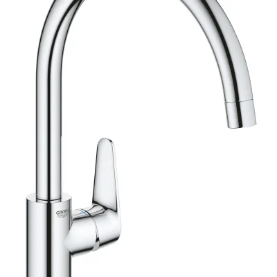 Grohe BauCurve - virtuves izlietnes maisītājs, hromēts 31536001