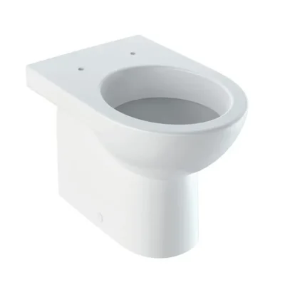 Geberit Selnova Square - stāvošs WC, 530x355 mm, bez skalošanas malas, balts 500.286.01.7