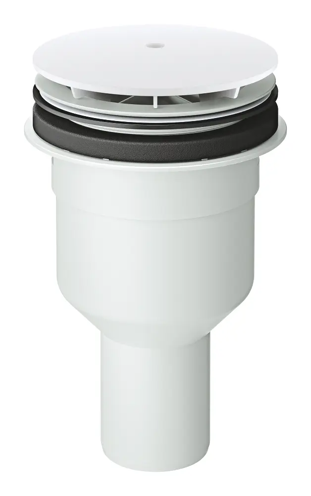 Grohe noteces komplekti - noteces komplekts dušas paliktnim, vertikāla izvade, Alpu balts 49533SH0