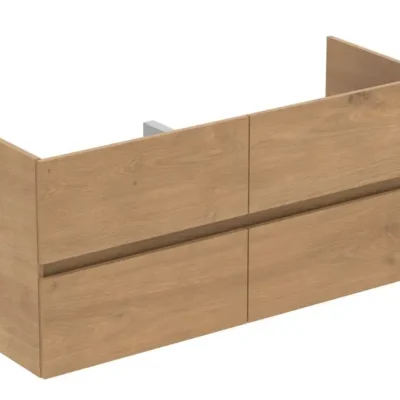 Ideal Standard Eurovit+ - izlietnes apakšskapītis, 55x120x44 cm, 4 atvilktnes, ozols R0267Y8