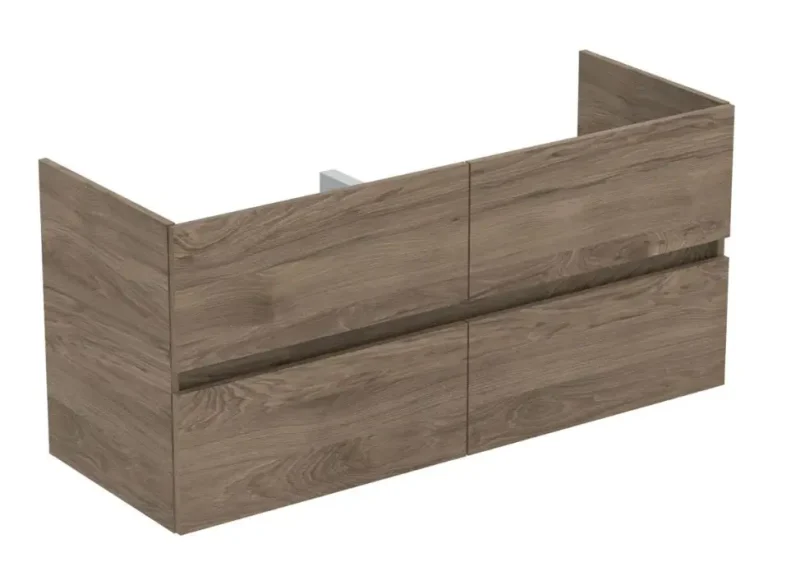 Ideal Standard Eurovit+ - izlietnes apakšskapis, 55x120x44 cm, 4 atvilktnes, valrieksts R0267Y9