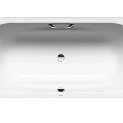Kaldewei Ambiente - vanna Vaio Duo 6 952, 210x80 cm, ar rokturu caurumiem, balta 233210110001