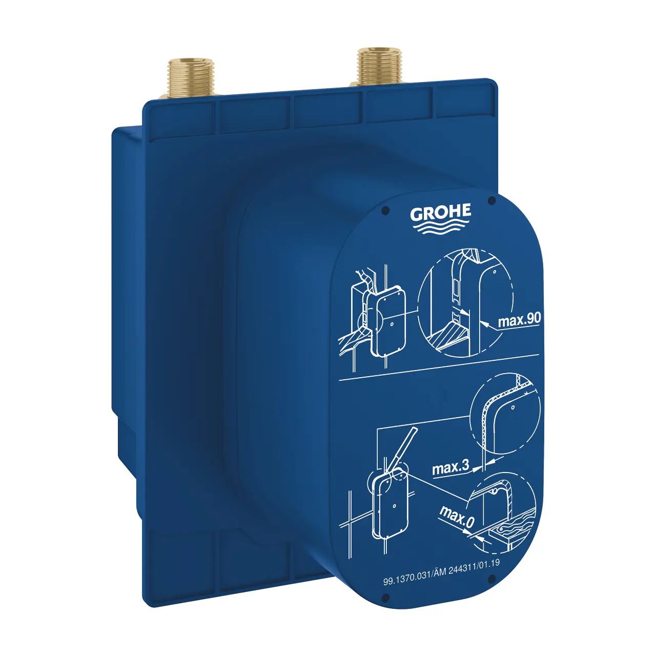 Grohe montāžas elementi - iebūvējamais korpuss elektroniskam izlietnes maisītājam 36336001
