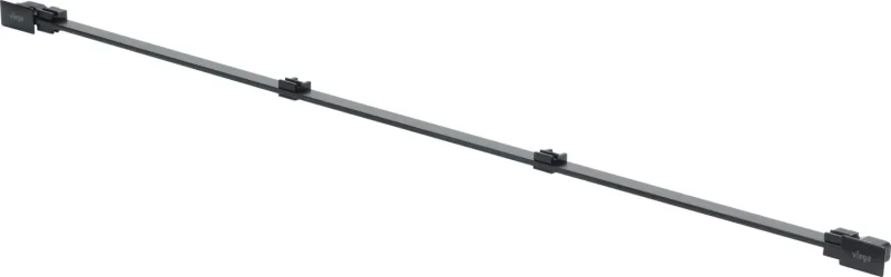 Viega Advantix Vario - režģis sienas dušas notekai Advantix Vario 30-120 cm, melns 736583
