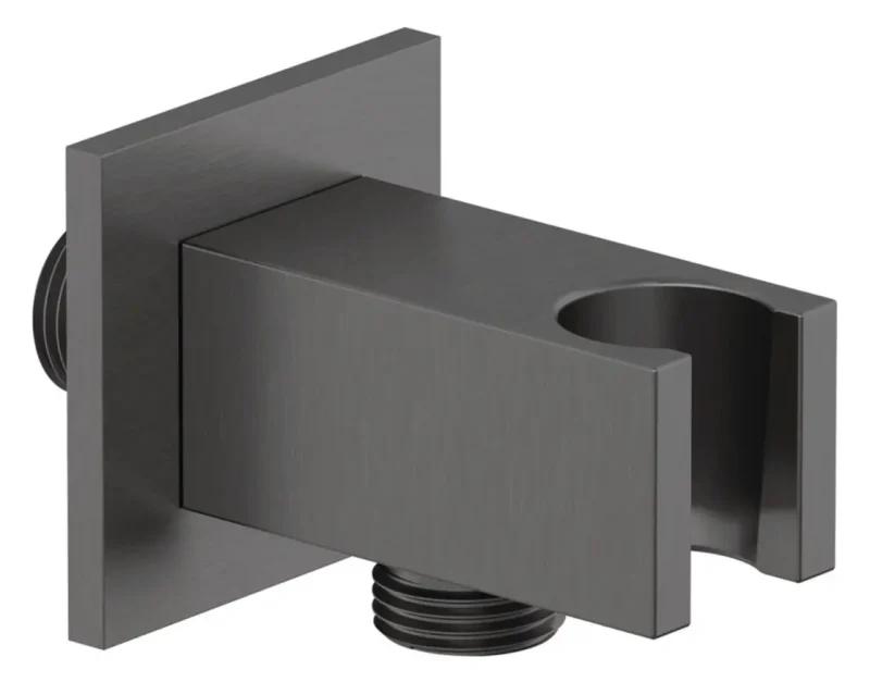 Kludi A-Qa - dušas līkums ar turētāju, matēts gunmetal 65569N2-00