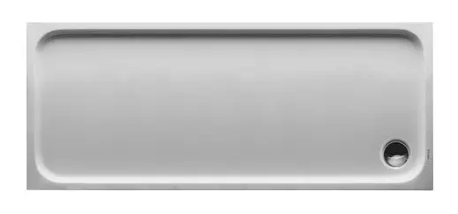 Duravit D-Code - dušas paliktnis 170x70 cm, pretslīdes, alpinbalts 720096000000001