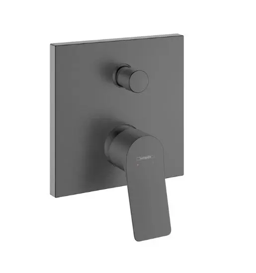 Hansgrohe Vivenis - zemapmetuma maisītājs, 2 patērētājiem, hroms melns birstēts 75416340