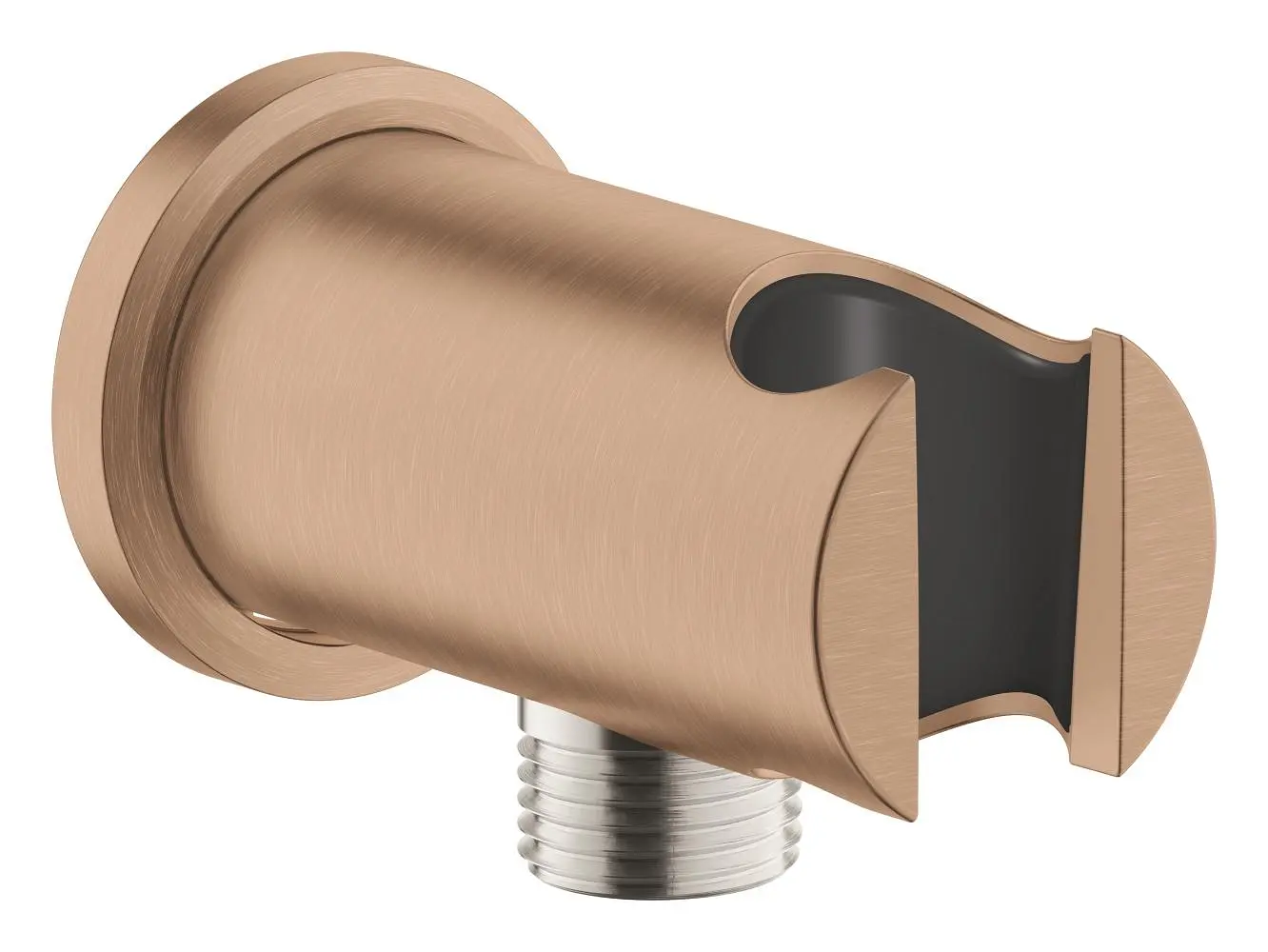 Grohe Rainshower - sienas pieslēguma līkums ar turētāju, Warm Sunset matēts 26658DL0