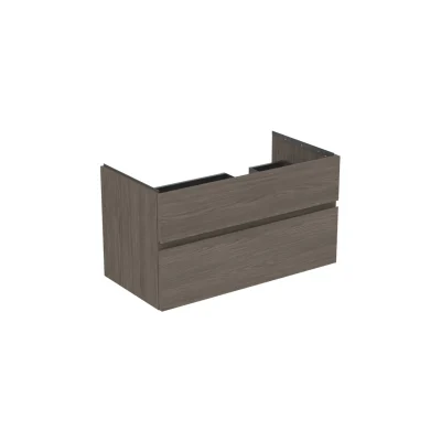 Ideal Standard Finesse - izlietnes skapītis 100x51x55 cm, 2 atvilktnes, Dark Elm E3446UR