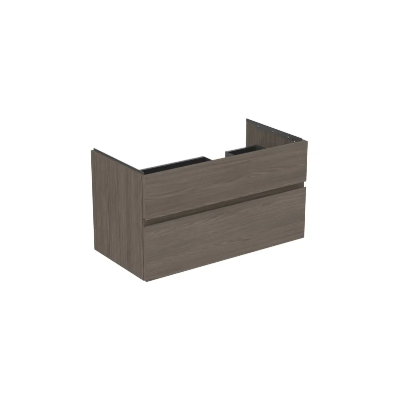 Ideal Standard Finesse - izlietnes skapītis 100x51x55 cm, 2 atvilktnes, Dark Elm E3446UR