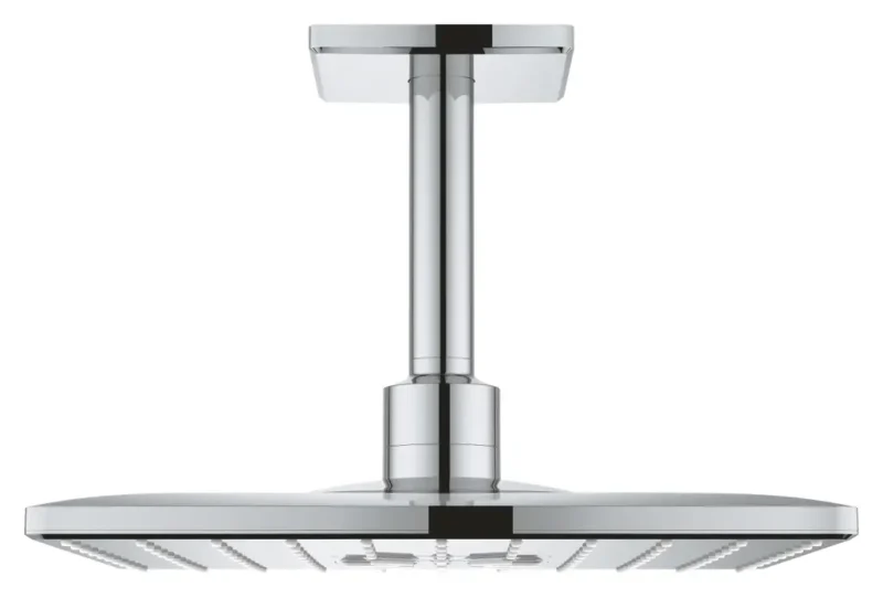 Grohe Rainshower SmartActive Cube - galvas duša 310, izvirzījums 14 cm, 2 strūklas, hromēta 26481000