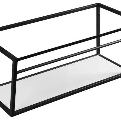 Sapho Ska - konstrukcija ar darba virsmu zem izlietnes, 90 cm, matēti melns SKA103